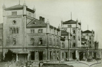 Львов - Львів.  Старий  залізничний вокзал, збудований у 1861 р.