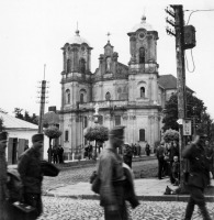 Городенка - Городенка під час війни, угорські солдати.  1941-1943 рр.