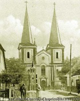 Тлумач - Тлумач. Костел св.Анни  в 1908 році.