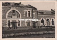 Мироновка - Железнодорожный вокзал станции Мироновка во время немецкой оккупации 1941-1943 гг в Великой Отечественной войне