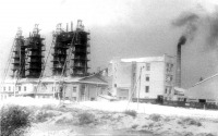 Северодонецк - 02.1949 г.Завод силикатного кирпича с известковыми печами.