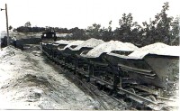 Северодонецк - Доставка песка с карьера на завод ЖБИ.1958 г.
