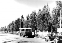 Северодонецк - 1950 г. Главная улица поселка ЛХК.