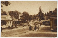 Трускавец - Трускавець.Сквер біля парку. 1925р.