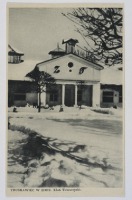 Трускавец - Трускавец  зимой . Клуб Товарищеский - 1930 год.