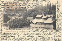 Трускавец - Вітання з Трускавця. Загальний вид курорту - 1905 рік.