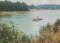 Трускавец - Курорт Трускавец  в 1980-х .  Озеро для купания.