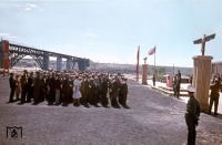 Запорожье - Открытие восстановленного моста через Новый Днепр