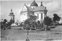 Жолква - Костёл св. Лаврентия в Жолкве во время оккупации 1941-1944 гг