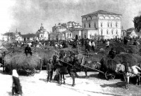 Вязники - Сенной рынок на Базарной площади.