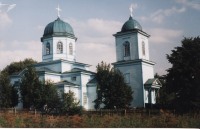 Опошня - Пожар в Свято-Георгиевской церкви.