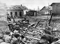 Волгоград - Советские солдаты ведут бои