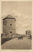 Борщёв - Кривче (Борщевский р-н) Убежище  P.T.T.K. в башне замка XVII в.