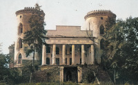 Залещики - Червоногород.  Палац Понінських в 1935 році.