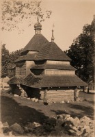 Збараж - с.Зарубинцы.  Збаражский р-н. Вид старинной галицкой церкви.