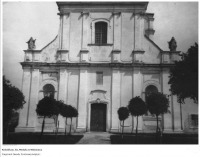 Вишневец - Вишневец Костел Св. Михаила Фрагмент фасада