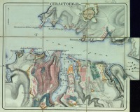 Севастополь - План Севастополя, 1830 год