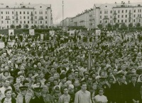 Череповец - Митинг, посвященный пуску листостана «1700»