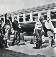 Пинск - 1975. Пинск — на железндорожном вокзале.
