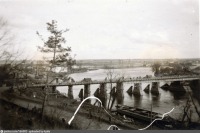 Могилёв - Восстановленный старый мост через Днепр