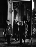 Вена - Участники конференции, созванной с целью подписания Венгрией «Тройственного пакта Германии, Италии и Японии» от 27.09.1940 во дворце Бельведер