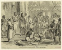 Индия - Сцена суда в Магистратуре Аудана, 1853
