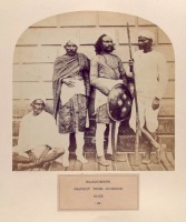 Индия - Индусы племени раджкумаров из раджпутов, Адуан, 1868-1875