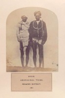 Индия - Бхур, племя аборигенов. Бенарес, 1868-1875