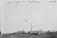 Нью-Йорк - Army Aeroplane Over Camp, Mineola США , Нью-Йорк (штат)