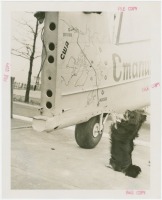 Нью-Йорк - Транспортировка хвоста самолёта АНТ-25 в Бруклине