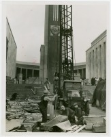 Нью-Йорк - Строительство- демонтаж  Советского павильона, Нью-Йорк
