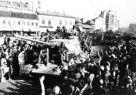 Румыния - Советские войска вошли в Бухарест