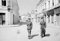 Румыния - Полицейский патруль на улицах города Плоешти