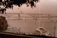 Саратов - Вид на мост с Набережной