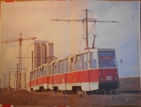 Саратов - Трамвай 11-го маршрута на ул.Академика Антонова