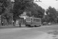 Саратов - Трамвай КТМ-5 №413 на улице Чернышевского