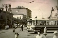 Саратов - Обкатка троллейбуса ТБУ-1