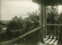 Саратов - Вид на Волгу с балкона дома-музея Н.Г.Чернышевского