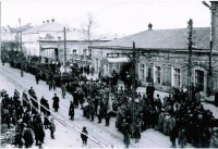 Саратов - Демонстрация на Ленинской улице