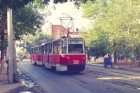 Саратов - Трамвай на улице Чапаева