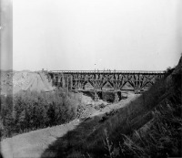Саратов - Железнодорожный мост в Залетаевском овраге