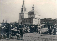 Саратов - Базар около Вознесенско-Сенновской (Митрофановской) церкви