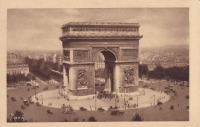 Париж - Площадь Этуаль и Триумфальная арка