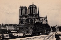 Париж - La Cath?drale. Eglise Notre-Dame Франция
