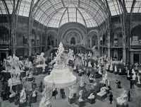Париж - Le Grand Palais - L'exposition de sculpture Франция