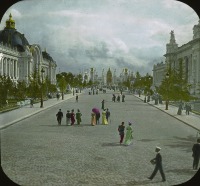 Париж - Paris Exposition: Avenue Nicholas II Франция,  Иль-де-Франс,  Париж