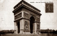 Париж - Paris, Arc de Triomphe de l'?toile Франция,  Иль-де-Франс,  Париж