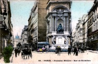 Париж - Fontaine Moli?re, Rue de Richelieu Франция , Метрополия Франция , Иль-де-Франс , Париж