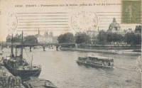 Париж - PARIS , Perspective sur la Seine Франция , Метрополия Франция , Иль-де-Франс , Париж