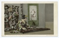 Япония - Женщина, играющая на кото, 1902-1903